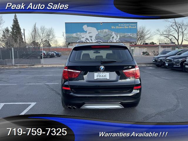 used 2015 BMW X3 car, priced at $14,288