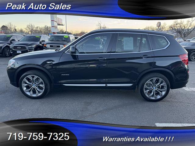 used 2015 BMW X3 car, priced at $14,288