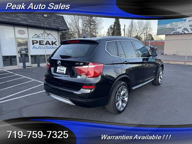 used 2015 BMW X3 car, priced at $14,288