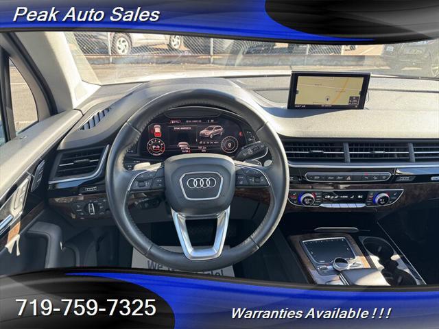 used 2018 Audi Q7 car, priced at $24,995