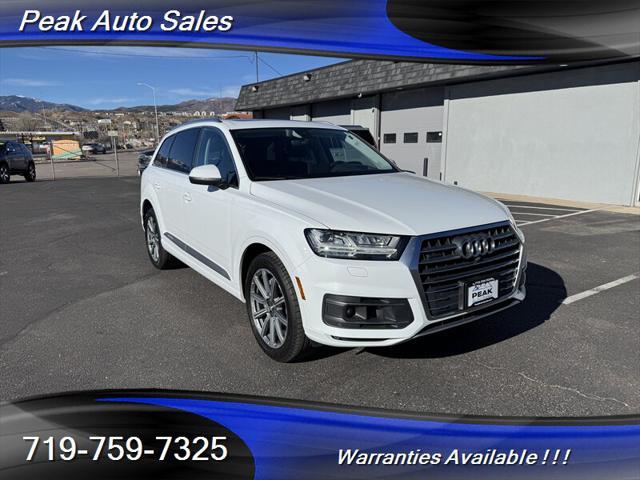 used 2018 Audi Q7 car, priced at $25,639