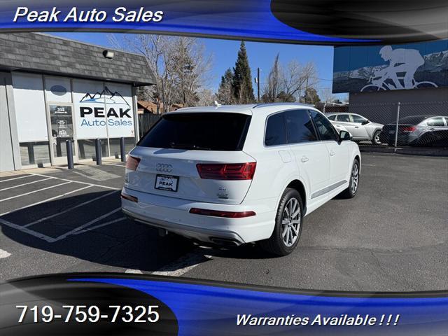 used 2018 Audi Q7 car, priced at $24,995