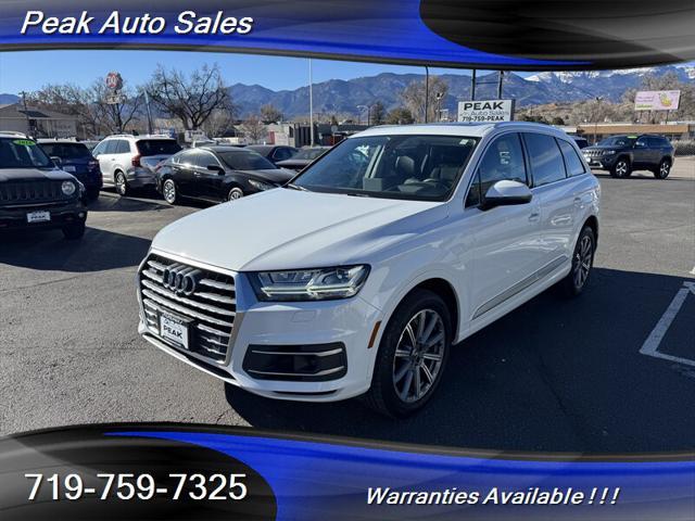 used 2018 Audi Q7 car, priced at $24,995