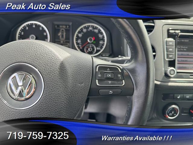 used 2015 Volkswagen Tiguan car, priced at $10,995