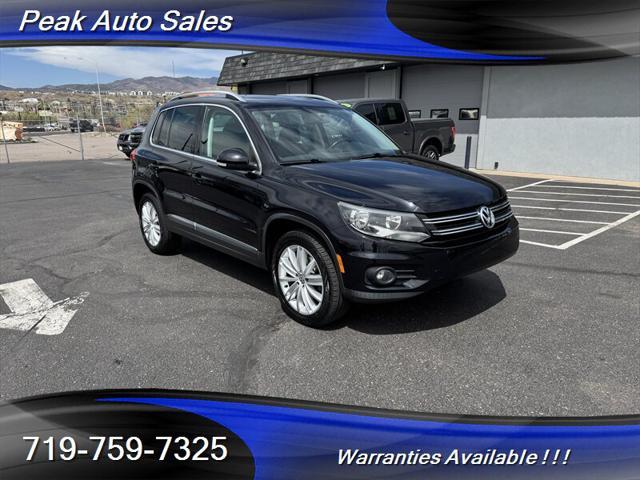 used 2015 Volkswagen Tiguan car, priced at $10,995