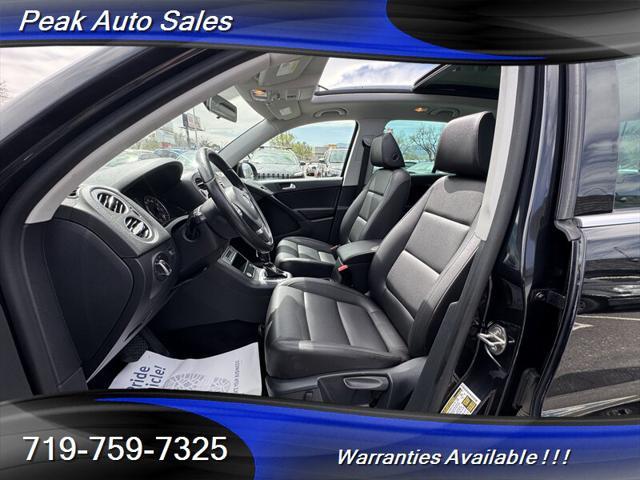 used 2015 Volkswagen Tiguan car, priced at $10,995