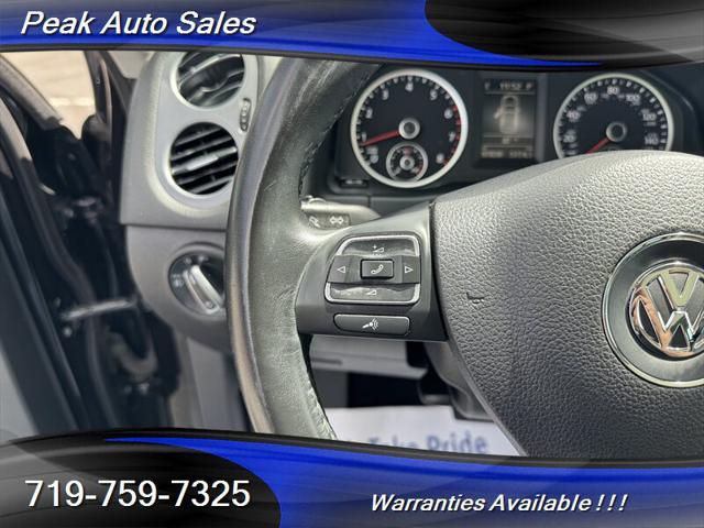 used 2015 Volkswagen Tiguan car, priced at $10,995