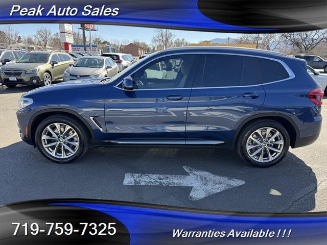 used 2018 BMW X3 car, priced at $21,827