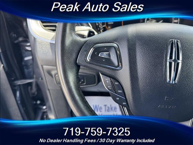 used 2015 Lincoln MKC car, priced at $10,777