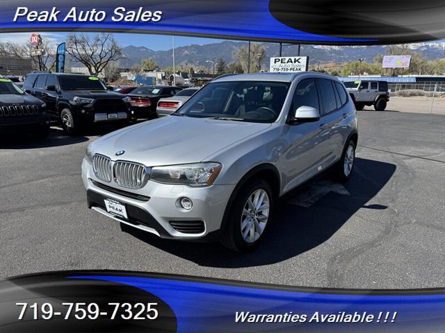 used 2015 BMW X3 car, priced at $11,997