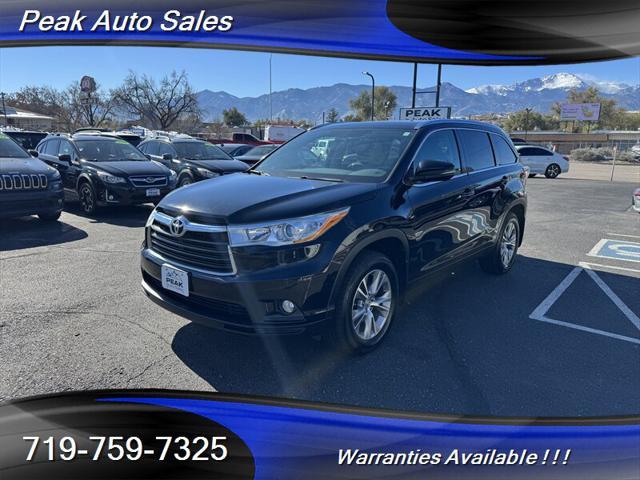 used 2014 Toyota Highlander car, priced at $18,995