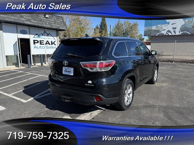 used 2014 Toyota Highlander car, priced at $18,995