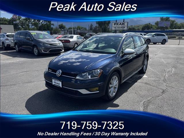 used 2017 Volkswagen Golf Alltrack car, priced at $14,729