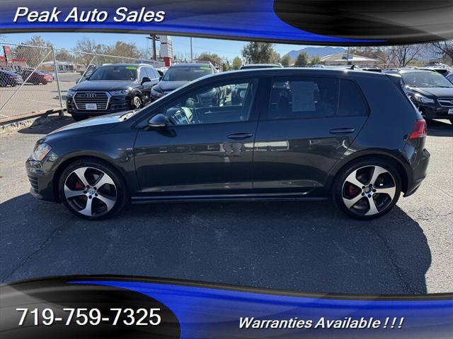 used 2015 Volkswagen Golf GTI car, priced at $13,995