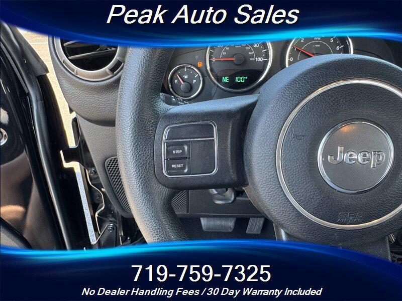 used 2016 Jeep Wrangler car, priced at $16,995