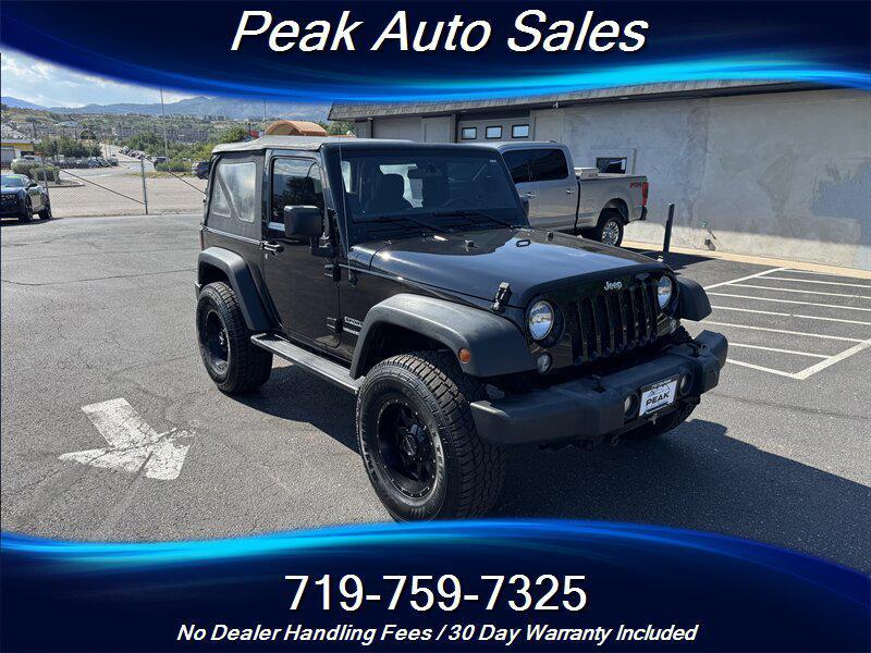 used 2016 Jeep Wrangler car, priced at $16,995