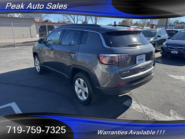 used 2019 Jeep Compass car, priced at $17,995