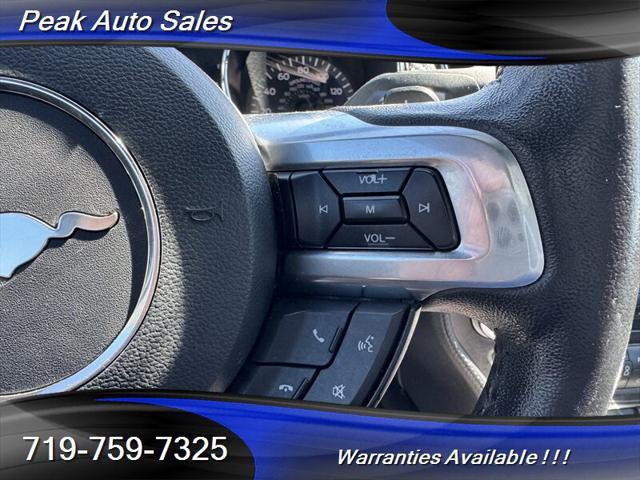 used 2016 Ford Mustang car, priced at $14,995
