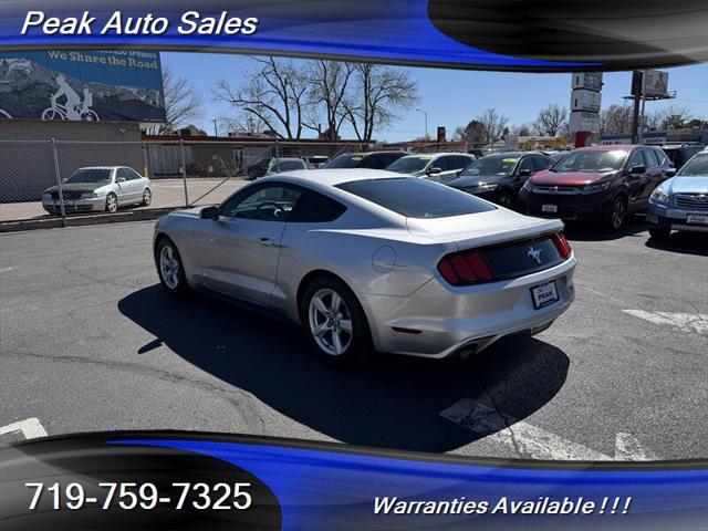used 2016 Ford Mustang car, priced at $14,995