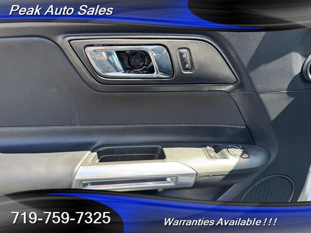 used 2016 Ford Mustang car, priced at $14,995