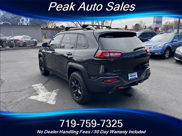 used 2016 Jeep Cherokee car, priced at $14,995