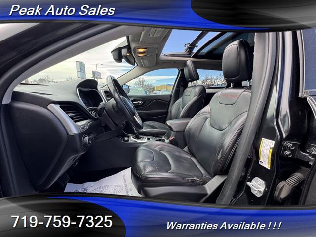 used 2016 Jeep Cherokee car, priced at $15,787