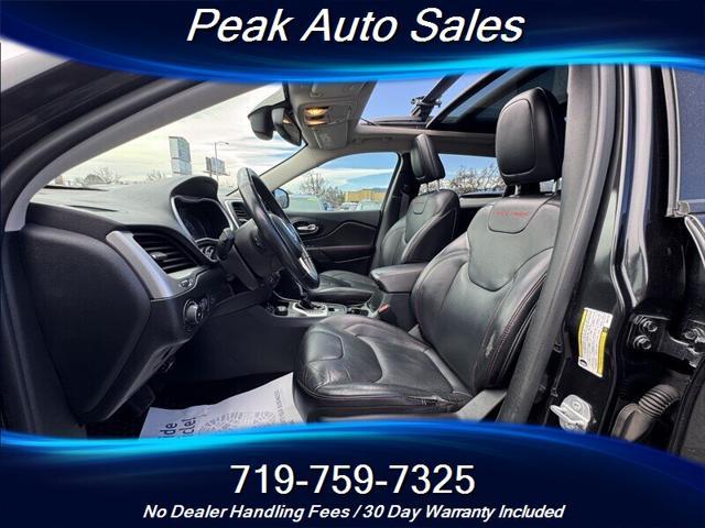 used 2016 Jeep Cherokee car, priced at $14,995