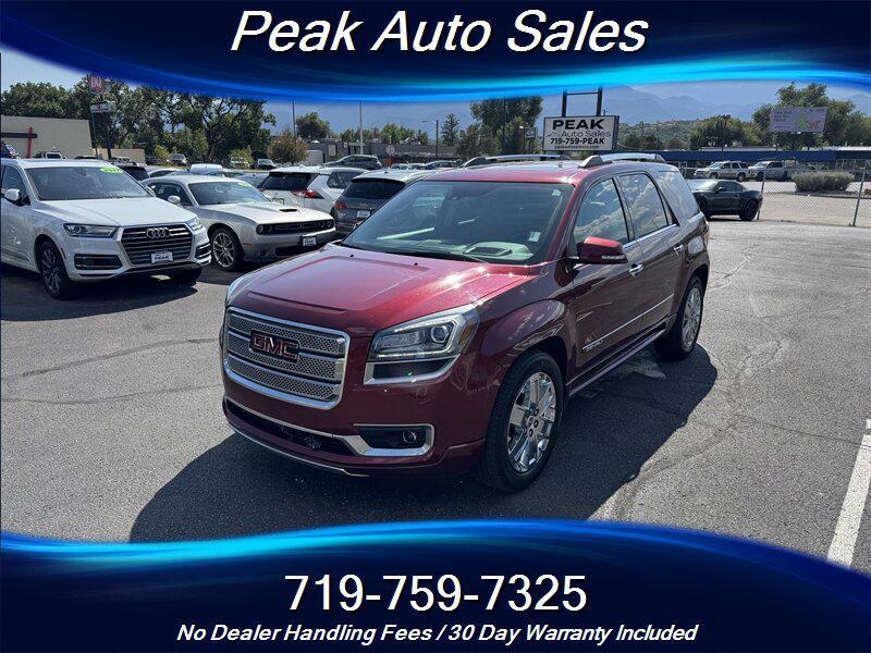 used 2015 GMC Acadia car, priced at $14,995