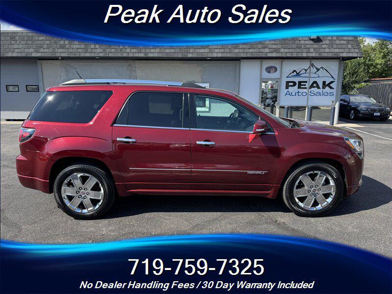 used 2015 GMC Acadia car, priced at $14,995