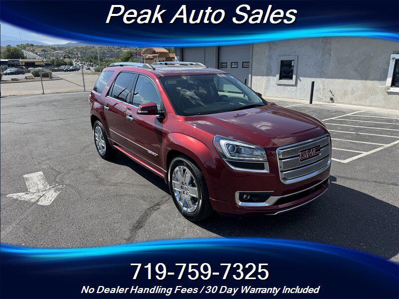 used 2015 GMC Acadia car, priced at $14,995