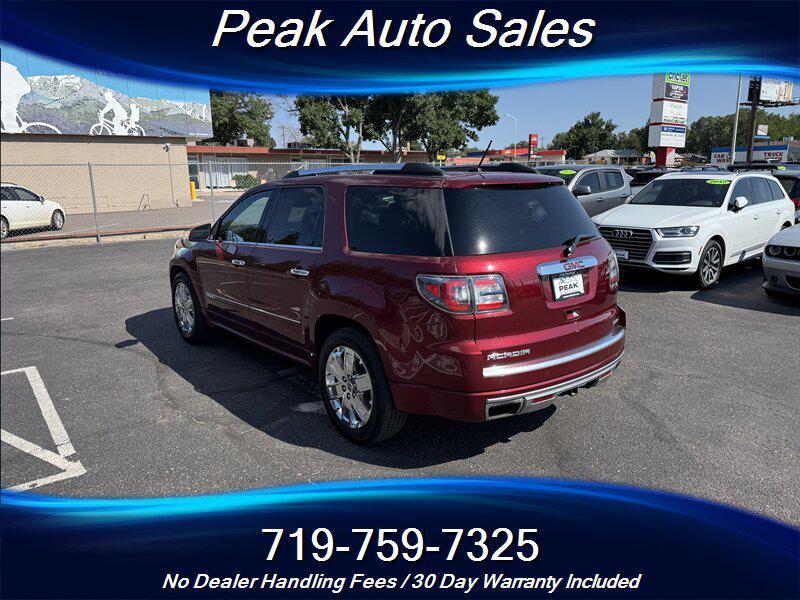 used 2015 GMC Acadia car, priced at $14,995