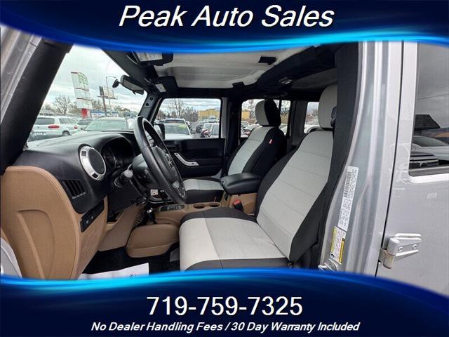 used 2012 Jeep Wrangler Unlimited car, priced at $16,687