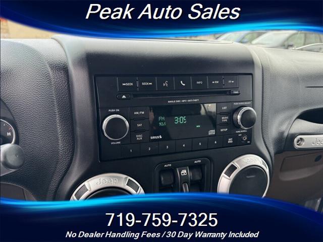 used 2012 Jeep Wrangler Unlimited car, priced at $16,687