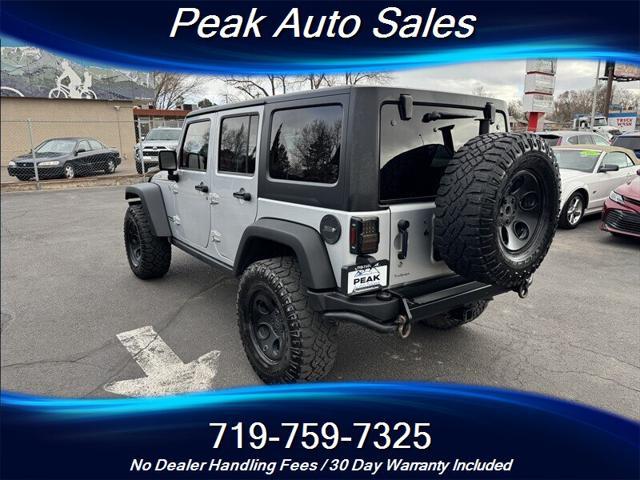 used 2012 Jeep Wrangler Unlimited car, priced at $16,687