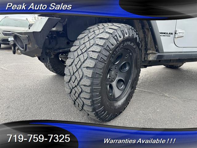 used 2012 Jeep Wrangler Unlimited car, priced at $17,405