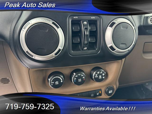 used 2012 Jeep Wrangler Unlimited car, priced at $17,405
