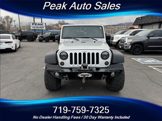 used 2012 Jeep Wrangler Unlimited car, priced at $16,687