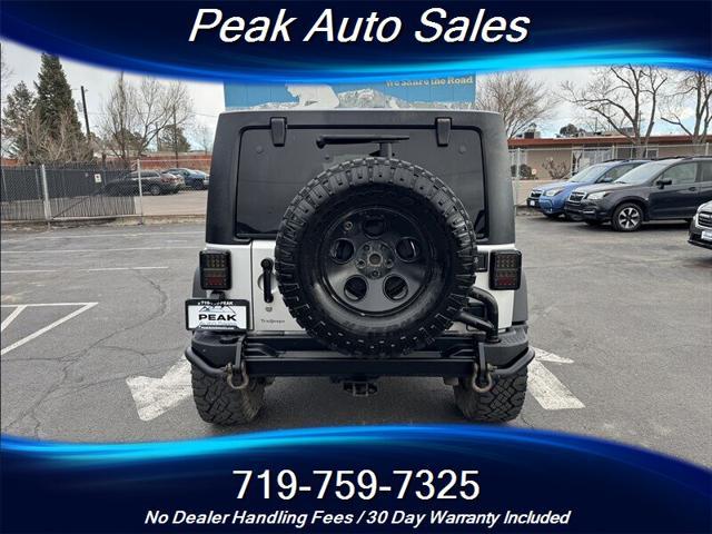 used 2012 Jeep Wrangler Unlimited car, priced at $16,687