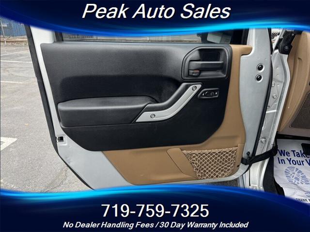 used 2012 Jeep Wrangler Unlimited car, priced at $16,687