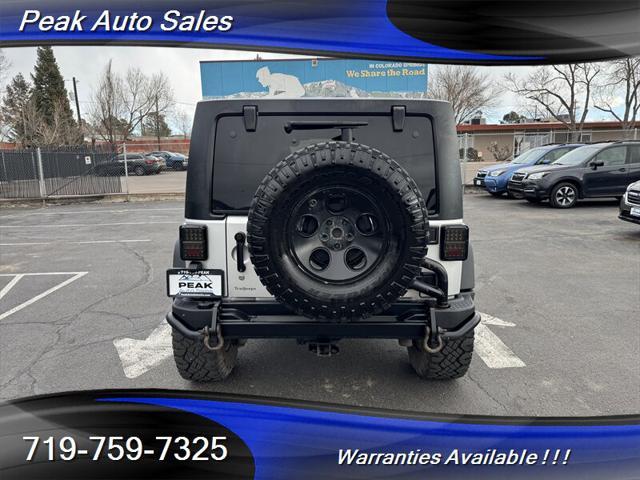 used 2012 Jeep Wrangler Unlimited car, priced at $17,405