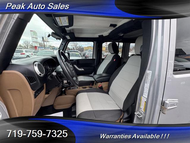 used 2012 Jeep Wrangler Unlimited car, priced at $17,405