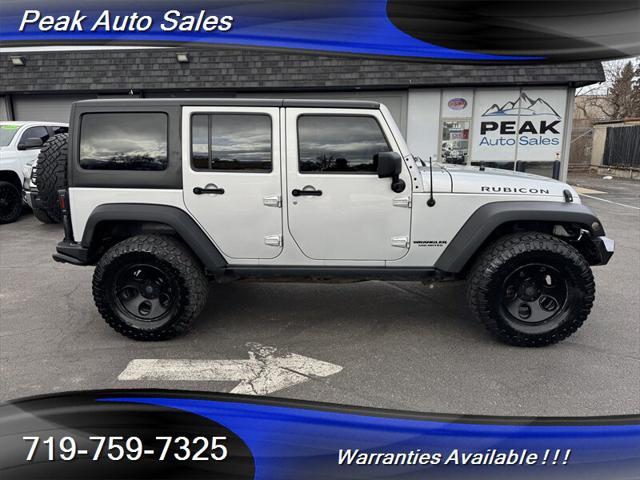 used 2012 Jeep Wrangler Unlimited car, priced at $17,405