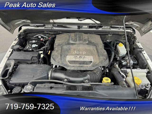 used 2012 Jeep Wrangler Unlimited car, priced at $17,405