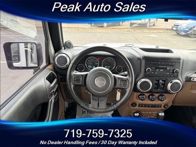 used 2012 Jeep Wrangler Unlimited car, priced at $16,687