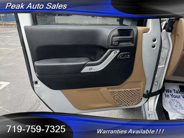 used 2012 Jeep Wrangler Unlimited car, priced at $17,405