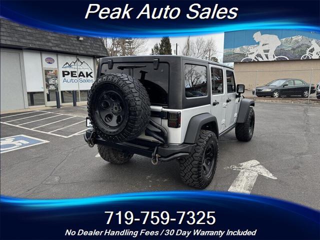 used 2012 Jeep Wrangler Unlimited car, priced at $16,687