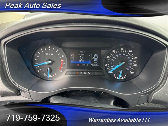 used 2020 Ford Fusion car, priced at $14,810