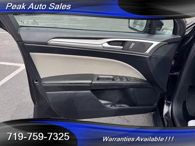 used 2020 Ford Fusion car, priced at $14,810