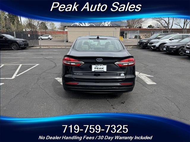 used 2020 Ford Fusion car, priced at $13,995