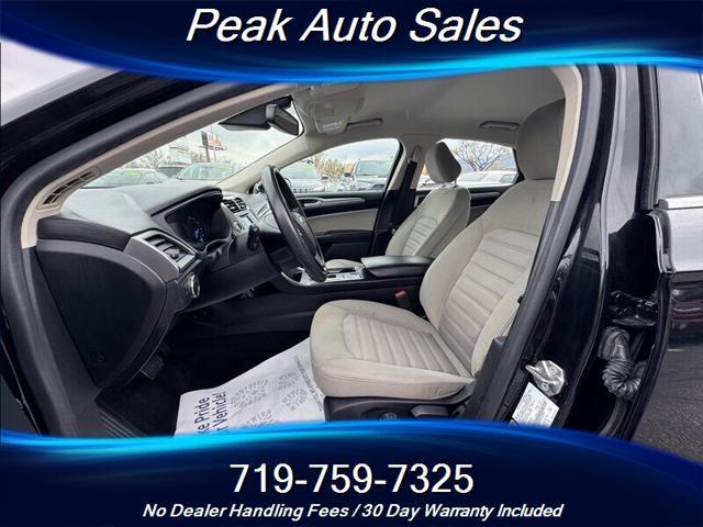 used 2020 Ford Fusion car, priced at $13,995